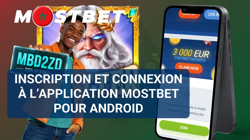 Inscription et connexion à Mostbet sur Android