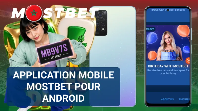 Application mobile Mostbet pour Android au Maroc