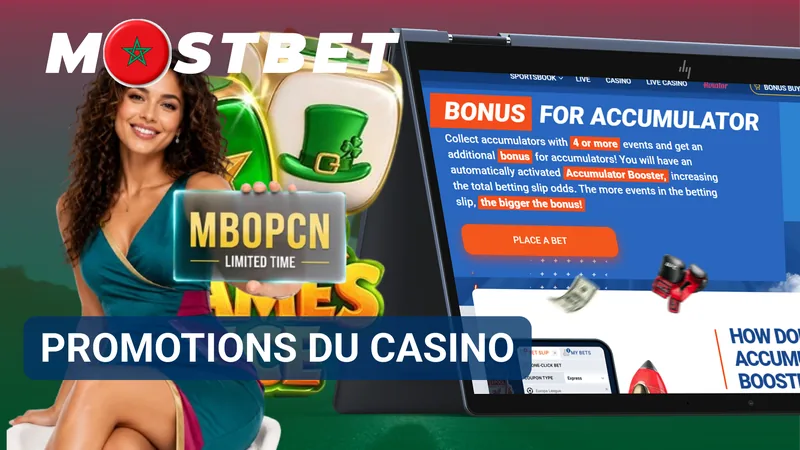 Promotions du casino Mostbet au Maroc