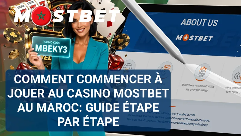 Étapes pour commencer à utiliser le casino Mostbet au Maroc