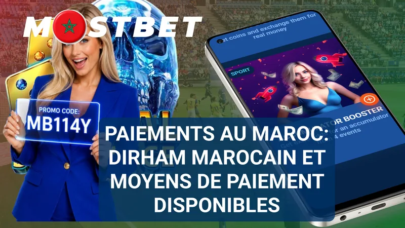 Paiements en dirhams marocains au casino Mostbet