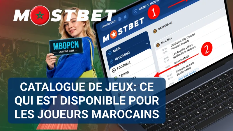 Catalogue des jeux du casino Mostbet au Maroc