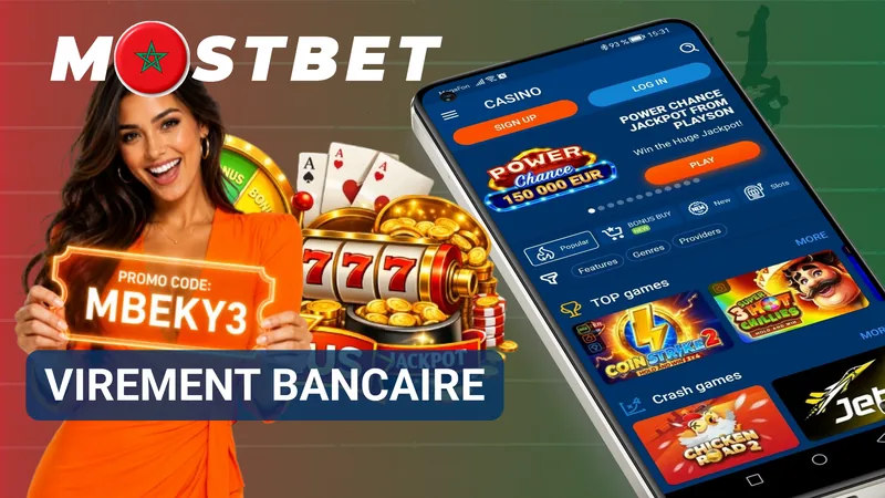 Virement bancaire vers un compte Mostbet au Maroc