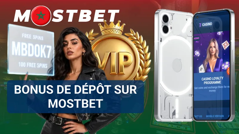Bonus Mostbet accordé lors du premier dépôt