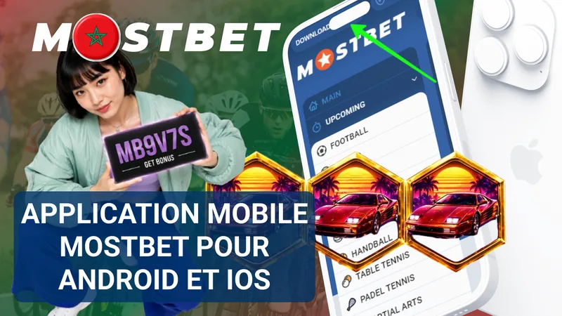 Application Mostbet pour smartphones Android et iOS