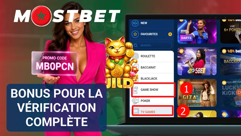 Récompenses Mostbet après la vérification complète du compte