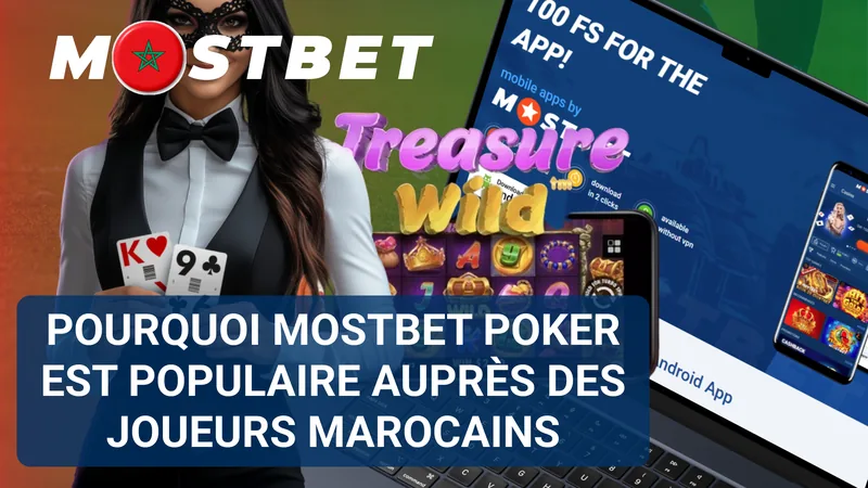 Accès au poker Mostbet en français et en dirhams marocains