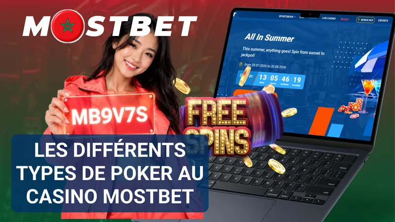 Variantes de poker présentées au casino Mostbet