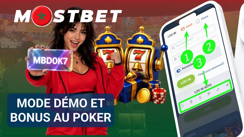 Mode démo et bonus de poker sur Mostbet