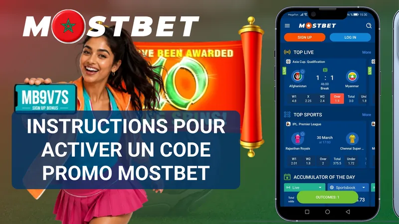 Étapes pour activer un code promo sur MostBet