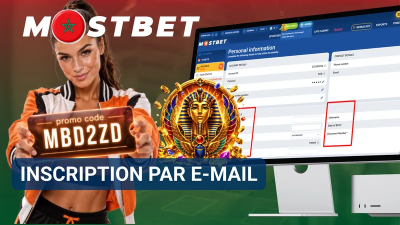 Création d’un compte Mostbet avec une adresse e-mail