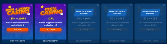 Les meilleurs bonus pour les joueurs Mostbet